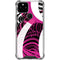 Pink and White Hipster Google Pixel 5 Clear Case